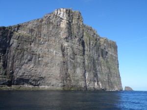 Eystfelli, a cliff on Fugloy Faroe Islands